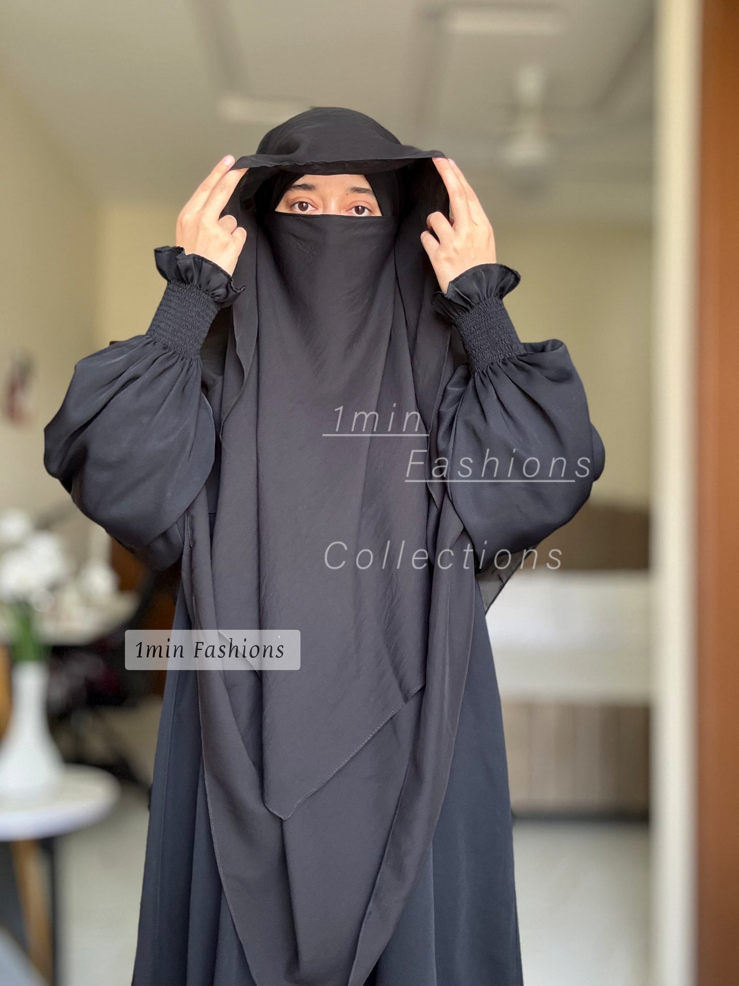 2 Layer Princess Hijab