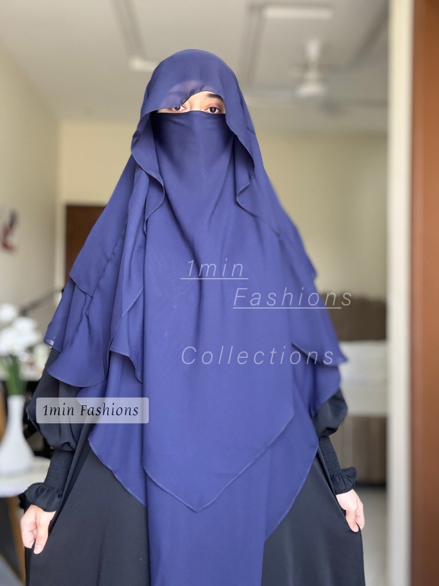 2 Layer Princess Hijab