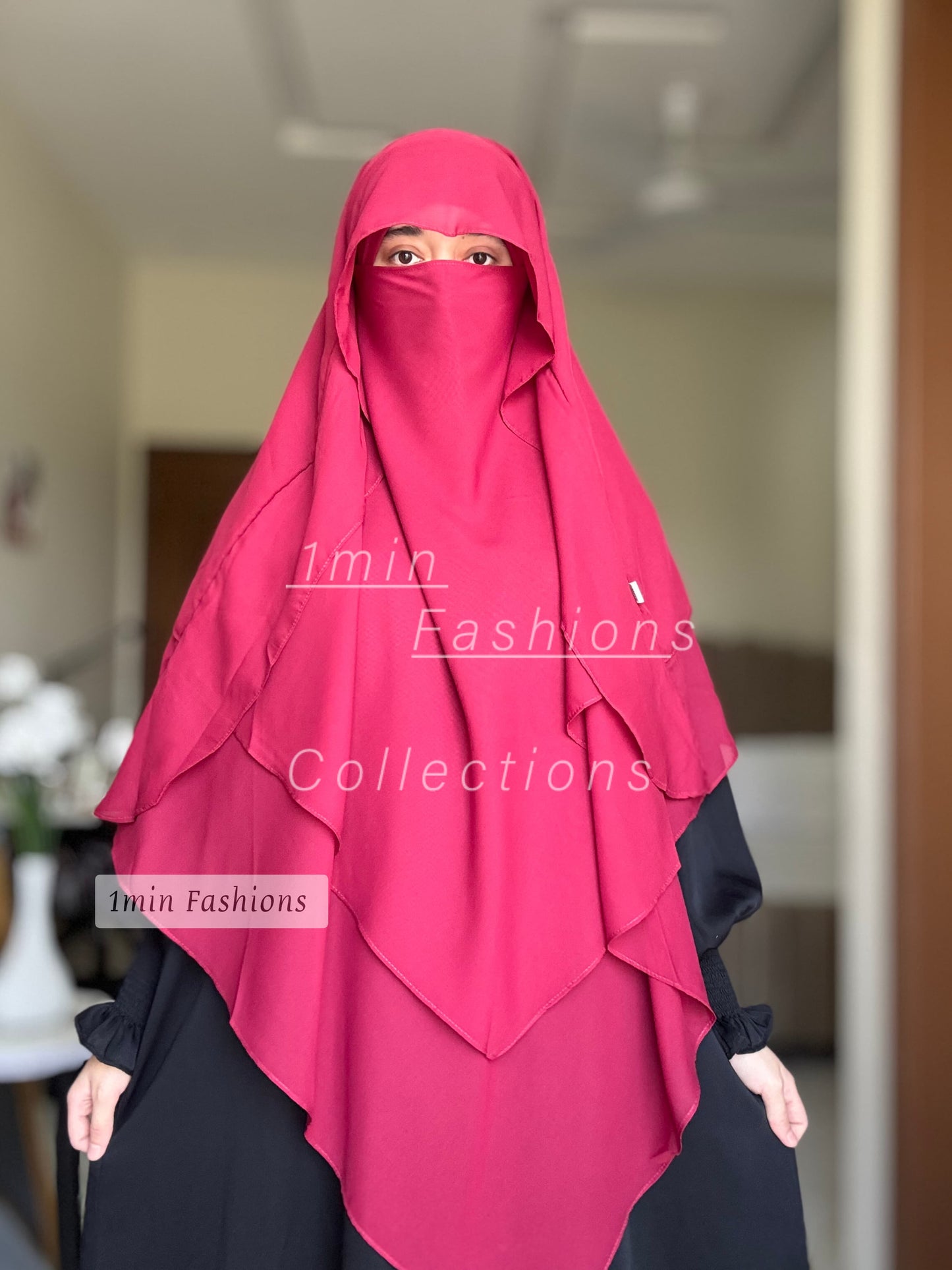 2 Layer Princess Hijab