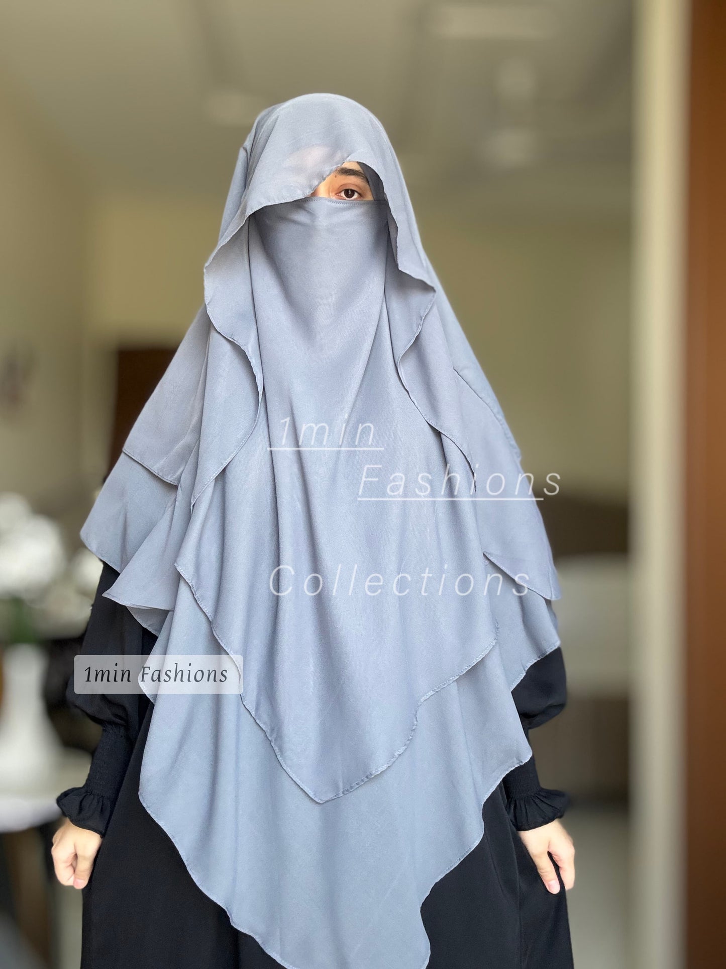 2 Layer Princess Hijab